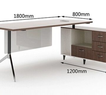 بهترین ابعاد و مدل میز منشی