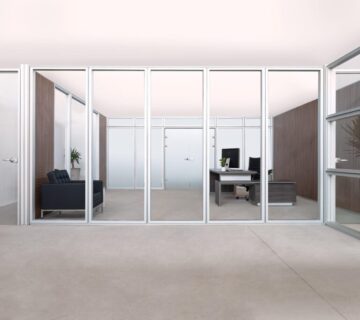 مزایای نصب پارتیشن شیشه ای