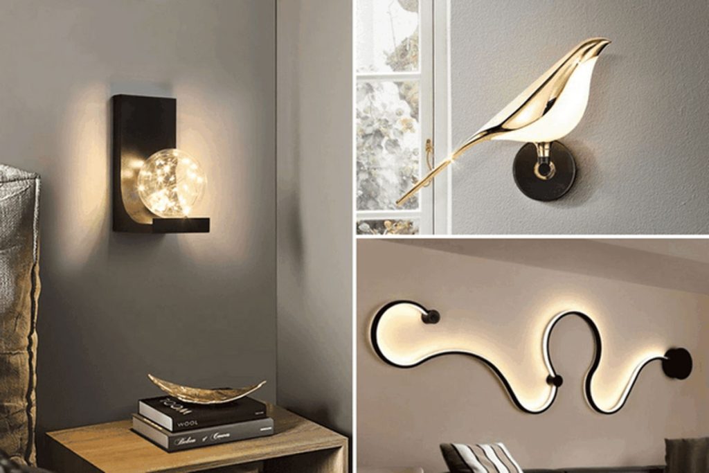 نورپردازی با چراغ دکوری نشیمن